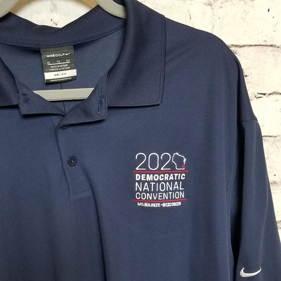 nike shirts democrat nwt polo golf shirt poshmark
